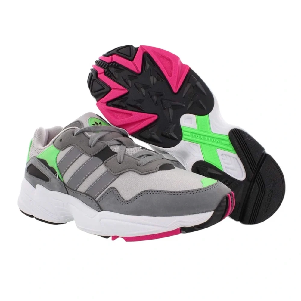 Adidas Yung-96 J Athletic Sneakers Suede‎ Grey